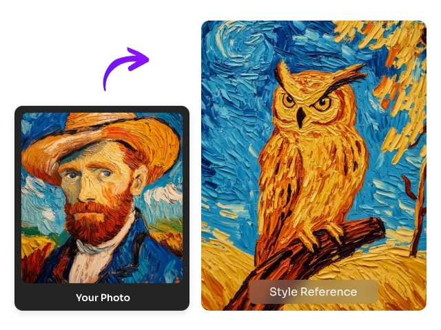 utilizar el estilo de una pintura al óleo de un hombre y cambiar el tema a un pájaro