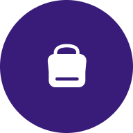 a dark blue icon for e-commerce promo videos