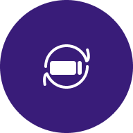 multiple cinematographic lens designs icon