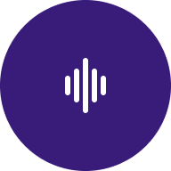 native audio and multilingual support icon