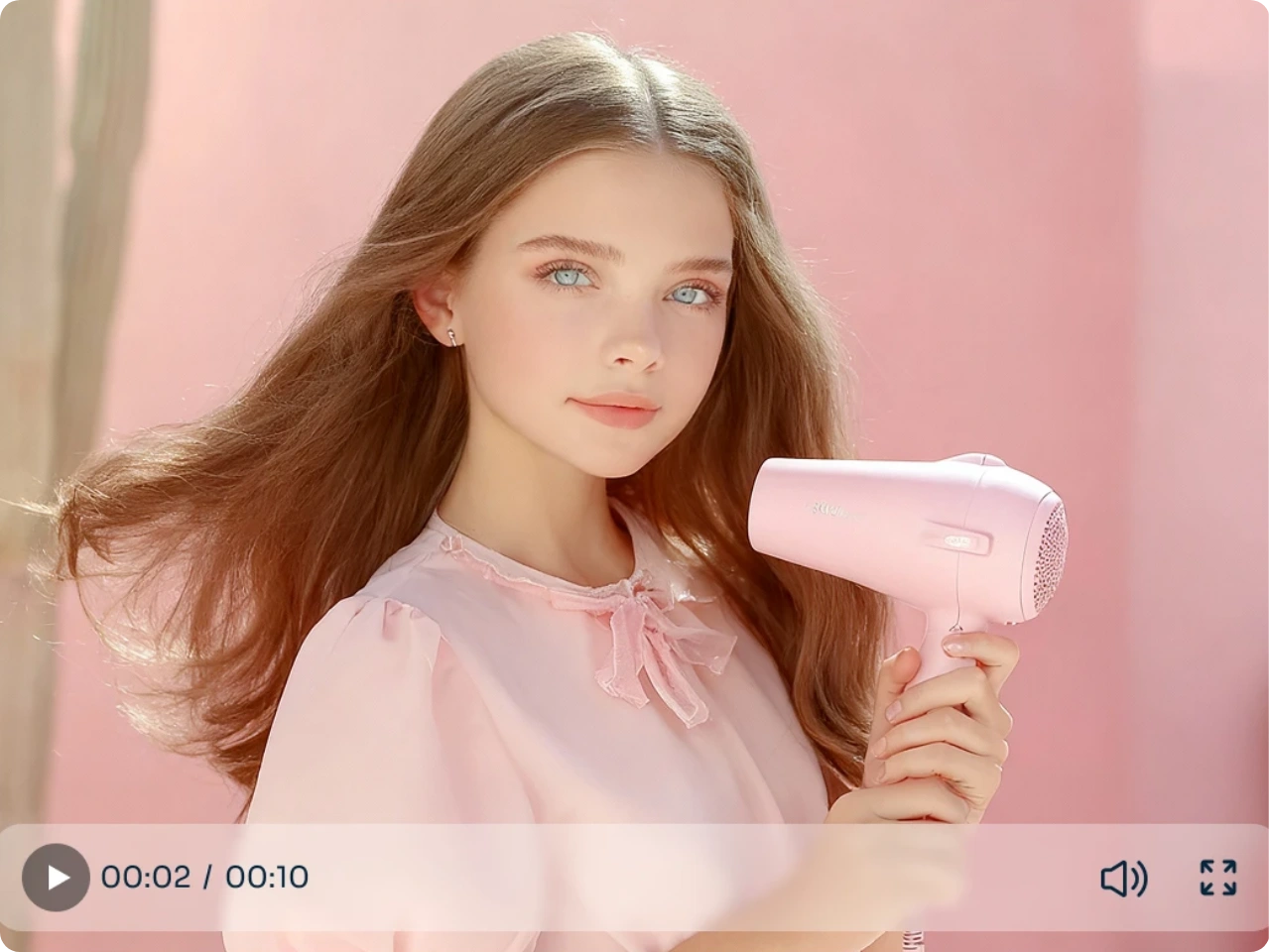 An advertising video generated by Sora AI video generator in PicLumen