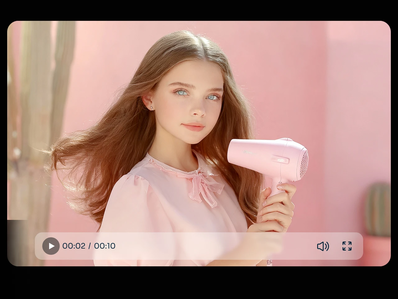 An advertising video generated by Sora AI video generator in PicLumen