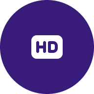 dark blue and white icon for high quality