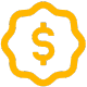 icône de prix