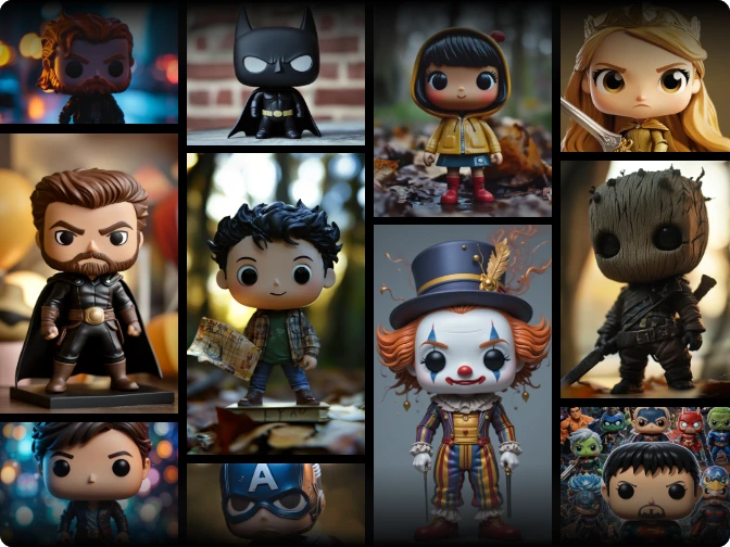 Free Funko Pop AI Generator Design Your Own Funko Pop Online